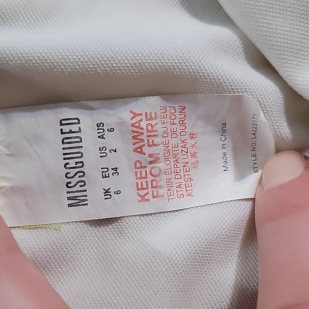 Donated-Swim Top Off the Shoulder Bright Yellow - Picture 9 of 14